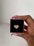 Pink Diamond Heart Ring