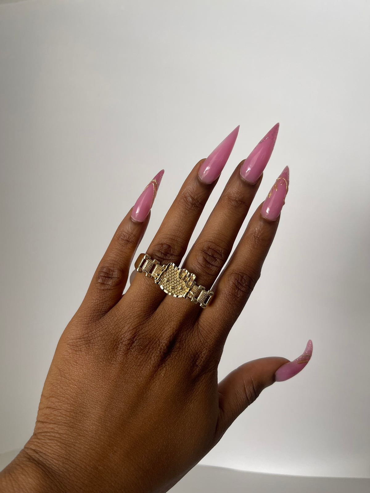 Double Finger Hello Kitty Ring