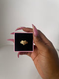 Nugget Heart Ring